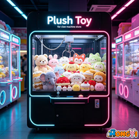 Peluche Ourson Mignon de 8 Pouces, Motif Fruité, pour Machine à Pinces, Fourniture en Gros pour Magasins de Détail et Salles d'Arcade
