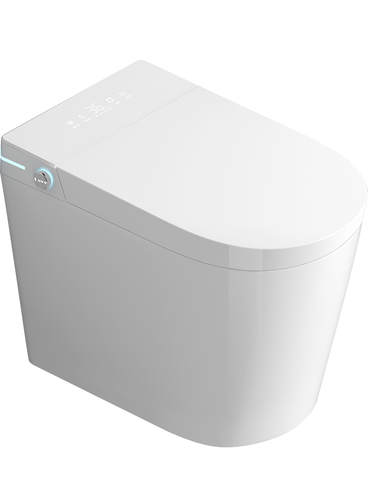 Blanc standard avec distance réservoir d'eau-fosse