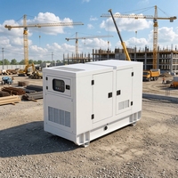 Générateur diesel silencieux à châssis ouvert 150 kVA 120 kW, alimentation de secours avec ATS pour bâtiments commerciaux