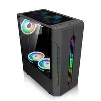 Gabinete de Computadora ZeroMaster ES280 RGB Full Tower, 8 Posiciones para Ventiladores de 120mm, Material Acrílico, Compatible con E-ATX/M-ATX/ITX Gaming 7