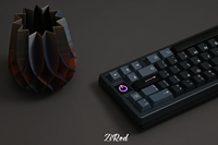Boîtier de clavier en aluminium anodisé multicolore personnalisé, fabrication OEM, usinage CNC, clavier mécanique en métal