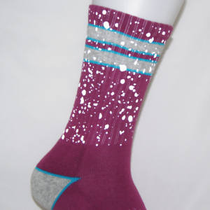 SHANXIN mode stil oem reflektierende glow in <span class=keywords><strong>the</strong></span> dark socken - Product Image 6
