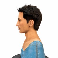 Masque hyper réaliste de qualité supérieure, masque facial humain en silicone personnalisé pour la diffusion vidéo en direct, masque hyper réaliste d'homme asiatique