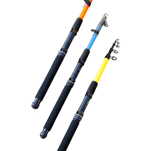 Cañas <span class=keywords><strong>de</strong></span> Pescar Telescópicas <span class=keywords><strong>de</strong></span> Fibra <span class=keywords><strong>de</strong></span> Vidrio Resistentes <span class=keywords><strong>y</strong></span> Económicas OEM <span class=keywords><strong>de</strong></span> 1.5m/1.80m/2.1m/2.4m/2.7m/3.0m/3.6m con Mango <span class=keywords><strong>de</strong></span> EVA - Product Image 1