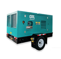 Compresseur d'air GTL POWER 285cfm 10bar Compresseur d'air à vis diesel durable MDS285S10C-NR2 avec un bon prix d'usine