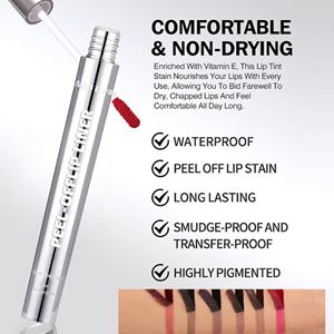 Delineador de Labios Desprendible Miss Lara, Tinta de Labios de Larga Duración, Resistente al Agua y a las Manchas, 6 Tonos, Brillo de Labios Desprendible - Product Image 4