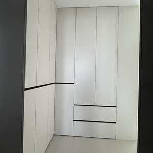 <span class=keywords><strong>Cabina</strong></span> <span class=keywords><strong>Armadio</strong></span> Moderna in Legno su Misura per Organizzazione e Stoccaggio Vestiti, Arredamento Camera da Letto - Product Image 4