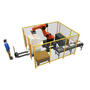 Robot Stacking Machine with Suction Vacuum