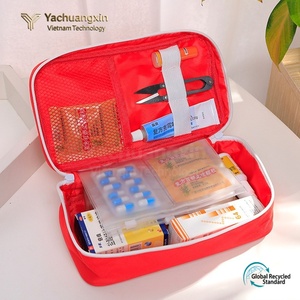 Trousse de premiers secours, rangement de voyage portable, trousse d'urgence, sac domestique, trousse médicale de voyage en plein air - Product Image 4