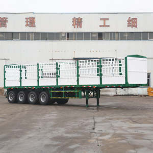 Venta Directa de Fábrica de Semirremolques de 4 Ejes para Corrales de Ovejas y Ganado - Product Image 2