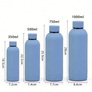 Vaso Térmico de Acero Inoxidable de 500 ml con Diseño de Logotipo Personalizado, Botella de Agua Portátil de Doble Pared con Aislamiento al Vacío, Boca Pequeña, Reutilizable - Product Image 4