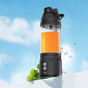 Mini licuadora portátil de 600 ml recargable con cinco cuchillas para uso en viajes al aire libre - Product Image 4