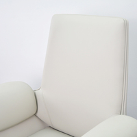 Chaise de bureau moderne en cuir synthétique PU, chaise de direction multifonctionnelle pour hôtel, chaises de bureau en cuir PU