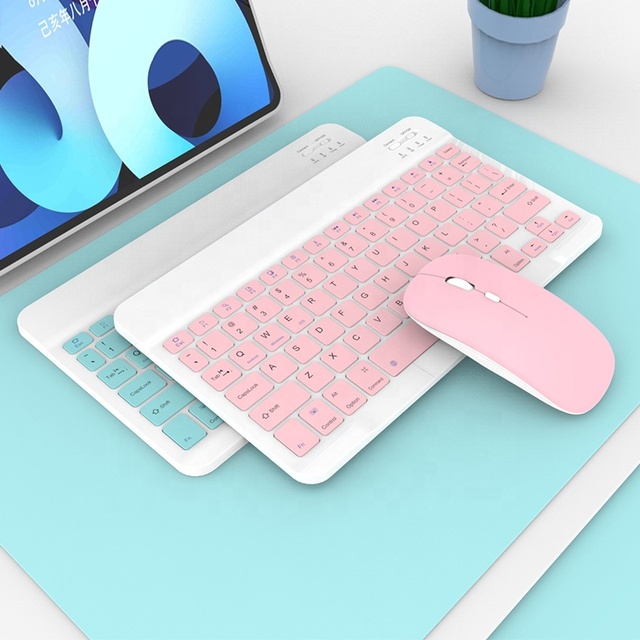 Mini Macaron Colorful Universal Multi-language Compatible Wireless Keyboard Learning Gaming Office Portable Mini Keyboard