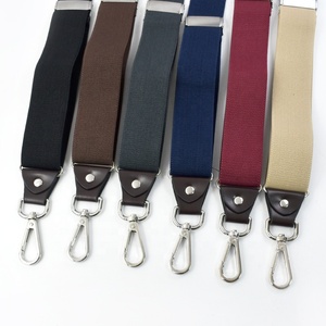 Meetee SP101 3,5*120cm accesorios de ropa para hombres adultos hebilla de gancho de 3 clips <span class=keywords><strong>con</strong></span> cabeza de cuero correa ajustable informal en forma de Y - Product Image 2