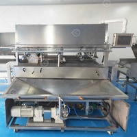Barre de chocolat trempage Enrobe Production ligne vitrée 400mm 1000mm Type de ceinture Tunnel de refroidissement pour Machine à chocolat