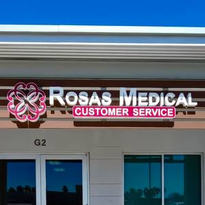 Lettres en acrylique personnalisées avec éclairage frontal, lettres en relief LED avec lumières pour enseigne de magasin, logo d'entreprise, signalétique, lettres en acrylique 3D - Product Image 3