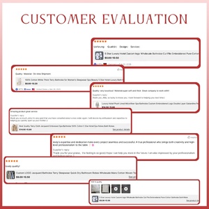 Accappatoio in Cotone Jacquard Personalizzato con Collo a Scialle, Morbido, Confortevole e ad Asciugatura Rapida, Adatto per Hotel e Uso Domestico - Product Image 6