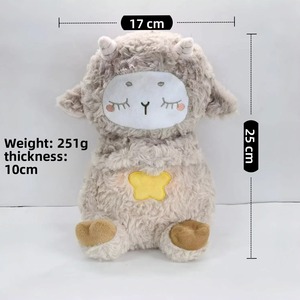 Zachte Gloed Ademende Otter Knuffel Met Rustgevende Geluiden En Zachte Bewegingssensorische Slaaphulp Voor Baby 'S - Product Image 4