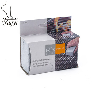 Brosse de nettoyage en verre cellulaire mousseux et <span class=keywords><strong>pierre</strong></span> <span class=keywords><strong>ponce</strong></span> pour grilles, plaques de cuisson plates et barbecues - Product Image 2