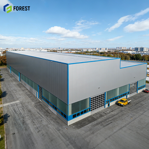 Estructura Principal de Acero Prefabricada para Supermercado, Modular, Duradera, Rentable, Complejo Comercial, Mercado Mayorista - Product Image 1