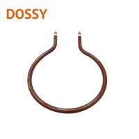 Type de cercle de tube de chaleur électrique de 200W 21cm pour pièces de ventilateur de ventilation d'incubateur d'oeufs