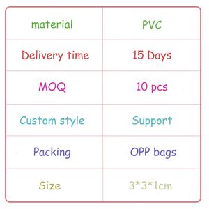 XX Venta al por mayor de dibujos animados Boom Decoraciones Zapatos de PVC suave hebilla accesorios de goma Bojack jinete zapato encantos para zuecos encantos - Product Image 5