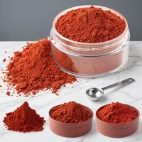 Poudre de Pigment Rouge Oxyde de Fer 325 Mesh à Prix d'Usine pour la Construction, le Pavage et les Briques – Colorant Inorganique Haute Pureté