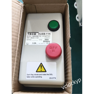 Nouveau démarreur électromagnétique TECO AC HUEB-11K AC380V 2.3-3.2A (1 pièce) - Product Image 3