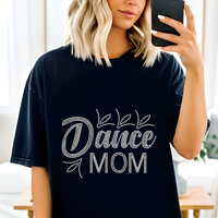 Meilleures ventes : Motif de transfert thermique personnalisé 'Maman Danseuse' avec strass pour T-shirts