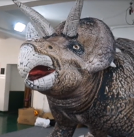 Ballon géant publicitaire imprimé intégral, Dinosaure Brontosaure grandeur nature pour adulte, Dinosaure Triceratops, Couture double aiguille, Garantie 3 ans