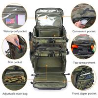 Sac à dos tactique à bandoulière personnalisé avec logo, fermeture éclair Molle, compartiment pour ordinateur portable, sac EDC élégant pour l'extérieur