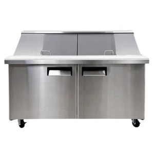 Commercial Refrigerated Salad Counter Chiller Salad Prep bar Counter Furniture Refrigerator - Product Image 3