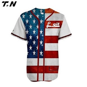 großhandel benutzerdefinierte sublimation baseball trikot trägt - Product Image 4