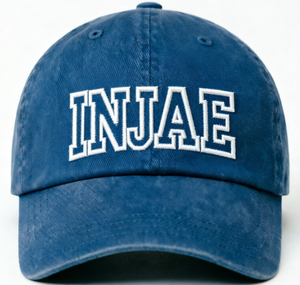 Gorra de Béisbol Azul Bordada, Ajustable con Hebilla Metálica, Gorra Deportiva de Seis Paneles, Gorra de Béisbol para Exteriores, Pesca, Senderismo, Casual - Product Image 1