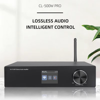 Amplificateurs audio stéréo Hi-Fi WIFI BT haute puissance 2x100W, équipement audio de classe D, prise en charge de la lecture multiroom