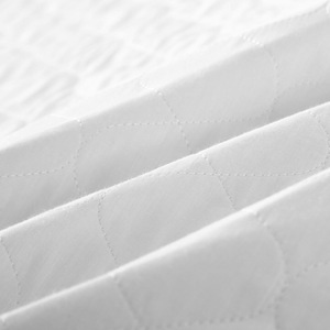 Waterproof Washable All Season Cotton Poly Blend Mattress Protector Pad With Soft Fiber Filling For Adult Toddler Bed Anti Stain - Product Image 4