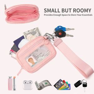 Monedero de Moda para Mujer, Impermeable, Mini Tarjetero, Bolsa Pequeña con Ventana Transparente para Identificación - Product Image 5