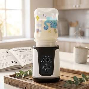 Chauffe-<span class=keywords><strong>lait</strong></span> maternel portable à chauffage rapide, rechargeable, avec affichage numérique <span class=keywords><strong>de</strong></span> la température - Product Image 1