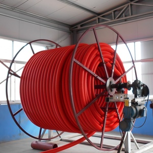 צינור אופטי גמיש HDPE גלי בלחץ גבוה עבור צינורות כבלים חשמליים וסיבים אופטיים - צינורות COD רב-כיווניים ידידותיים לסביבה - Product Image 2