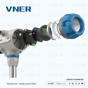 Medidor de Fluxo Vortex OEM em Aço Inoxidável para Caldeira a Vapor, Gás, Ar, Água e Óleo com Conexão Flangeada - Product Image 5