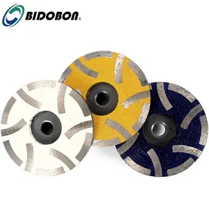 Good Quality 4 inch Resin Filled Diamond Grinding Cup Wheel For Granite Marble Stone