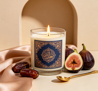 Cire de soja en granulés à haute température de fusion, non toxique et biodégradable, pour la fabrication de bougies parfumées sur mesure pour le Moyen-Orient
