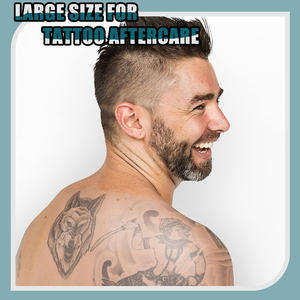 Fasciatura trasparente trasparente per il tatuaggio con fasciatura adesiva impermeabile - Product Image 2