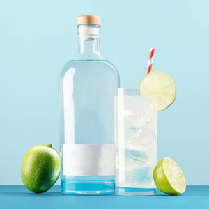 Bouteille <span class=keywords><strong>de</strong></span> boisson en verre transparent personnalisée, meilleur design pour la tequila et le brandy, ouverture facile, bouteilles <span class=keywords><strong>de</strong></span> liqueur en verre personnalisées - Product Image 3