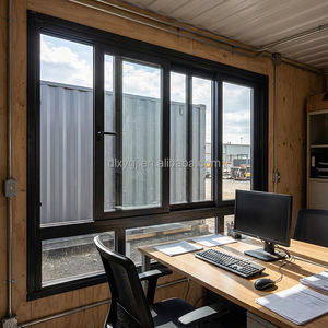 หน้าต่างและประตูบานเลื่อนอะลูมิเนียมสีดำทันสมัย |   ระบบโครงสร้างบางเฉียบเพื่อการชมวิวแบบพาโนรามาและการใช้งานที่ง่ายดาย - Product Image 2