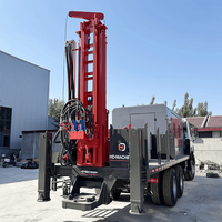 Offre Spéciale : Machine de Forage Diesel 400M Montée sur Camion pour Puits d'Eau et Exploitation Minière, Idéale pour le Développement des Oasis du Désert