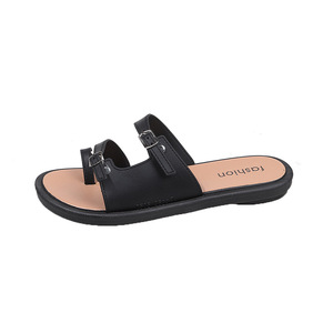All'ingrosso versione coreana <span class=keywords><strong>sandali</strong></span> piatti per le donne stile fata morbido Sole <span class=keywords><strong>spiaggia</strong></span> personalizzata all'aria aperta pantofole moda tendenza - Product Image 5