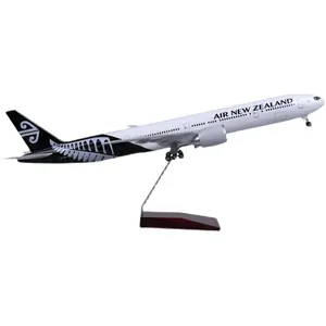 In lega modello aereo compagnie aeree nuova zelanda 777 46cm Die Cast modello di aeroplano giocattolo all'ingrosso modello di aereo per regalo d'affari