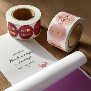 Biểu tượng tùy chỉnh nhãn dán thực phẩm dập nổi nhà máy trực tiếp Chất lượng cao cấp và bền PVC vật nuôi dập nổi vật liệu UV Sticker - Product Image 1